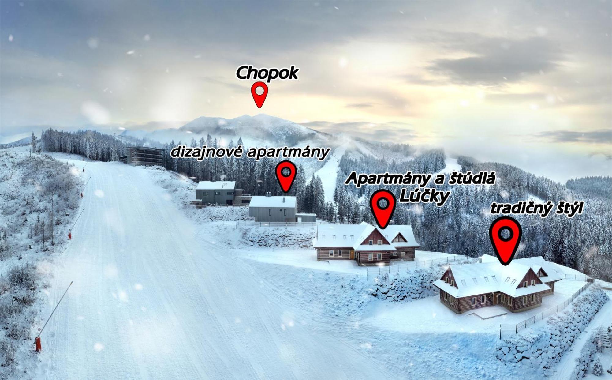 Apartmany A Studia Lucky, Ski-In Ski-Out ,Chopok Jasna, Demaenovska Dolina Екстериор снимка