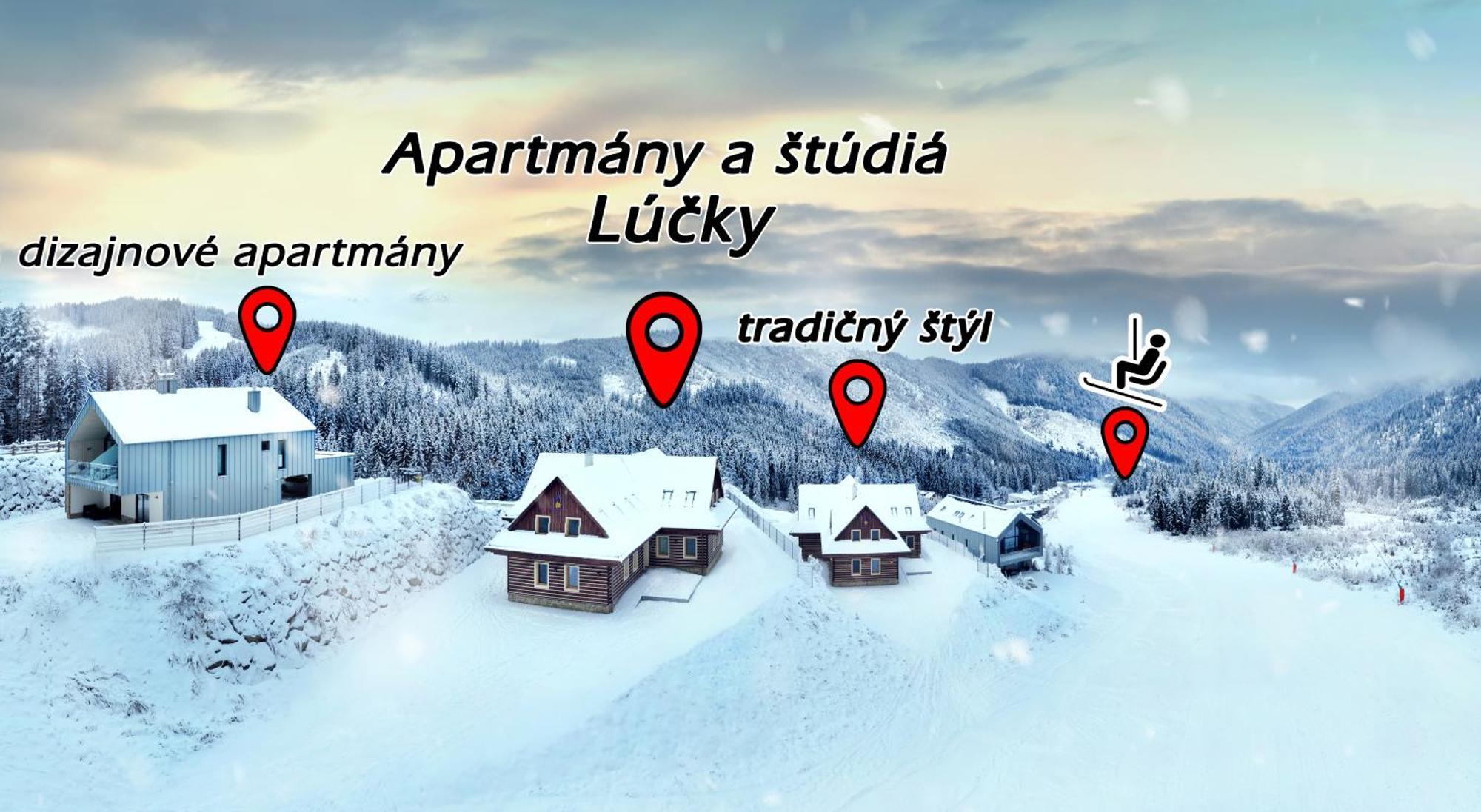 Apartmany A Studia Lucky, Ski-In Ski-Out ,Chopok Jasna, Demaenovska Dolina Екстериор снимка